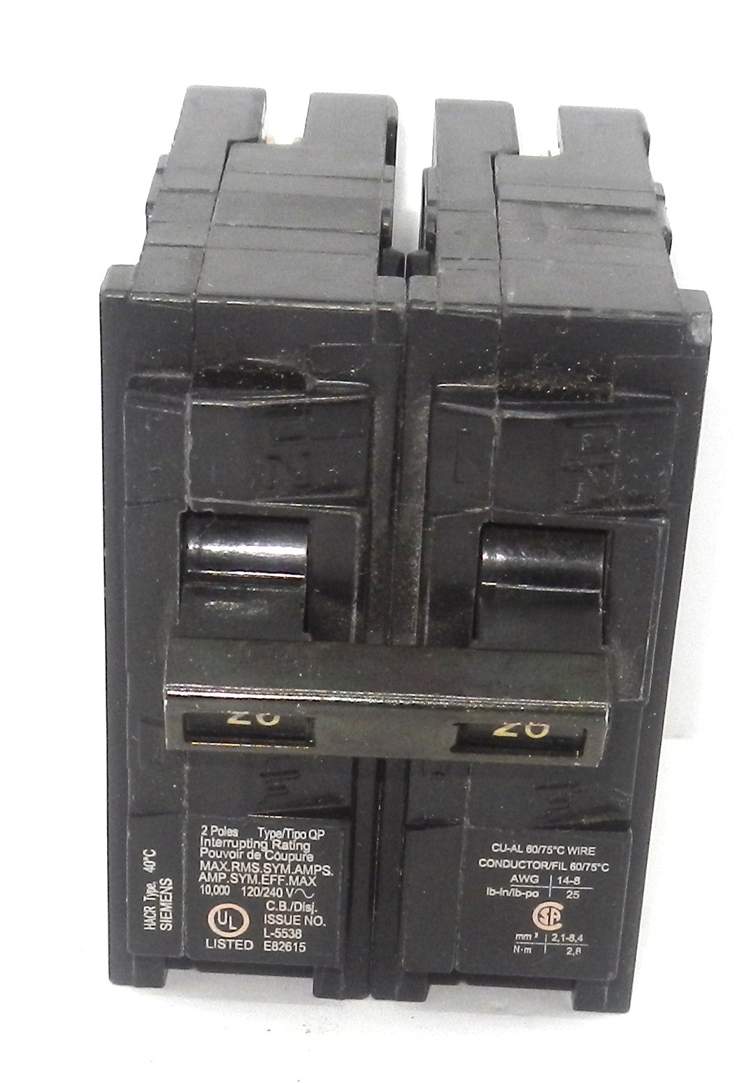 Siemens Q220 CIRCUIT BREAKER