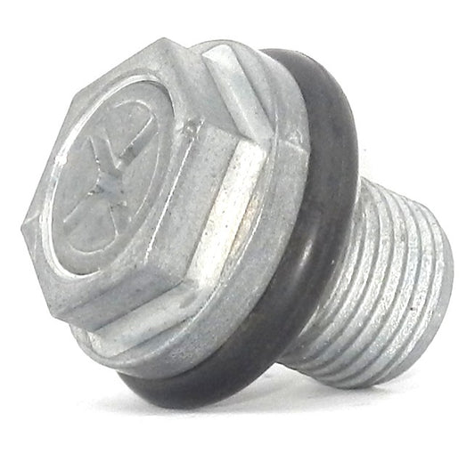 Threaded bolt plug o-ring seal