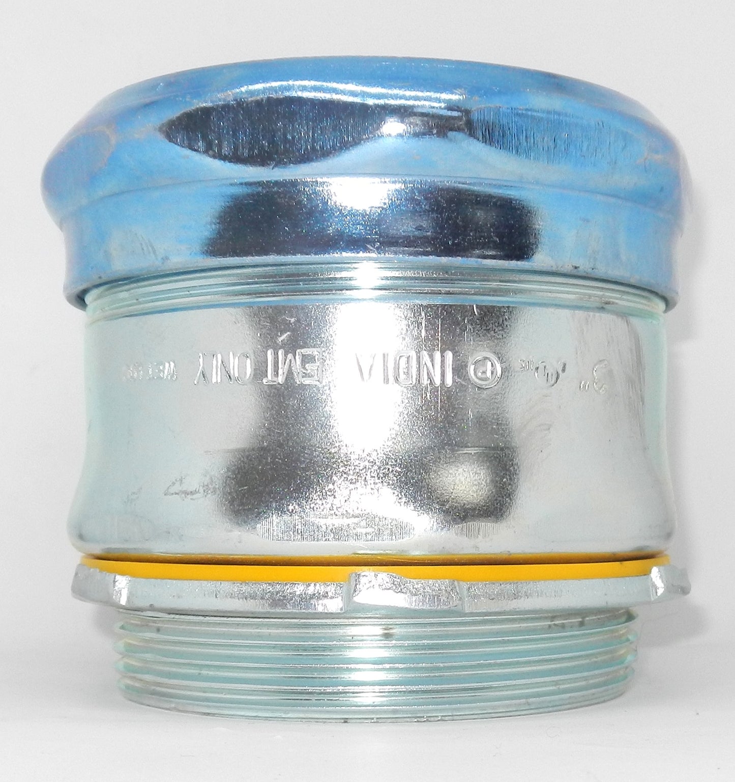 3" Steel Rain Tight Compression Connector with Insulated Throat – EMT Conduit Fitting