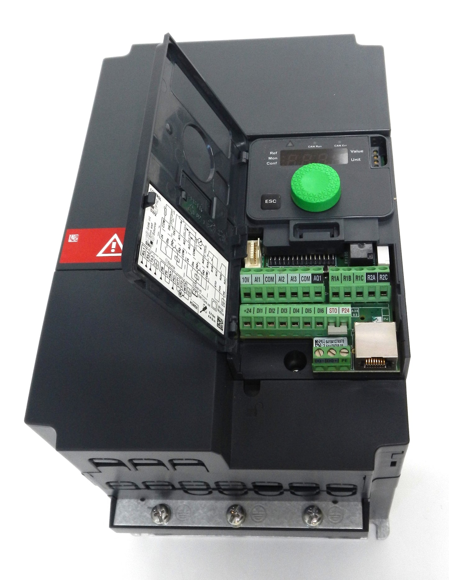 Schneider Electric ATV320U55M3C Altivar 320 VFD – 7.5HP, 200–240V, 3-Phase AC Drive