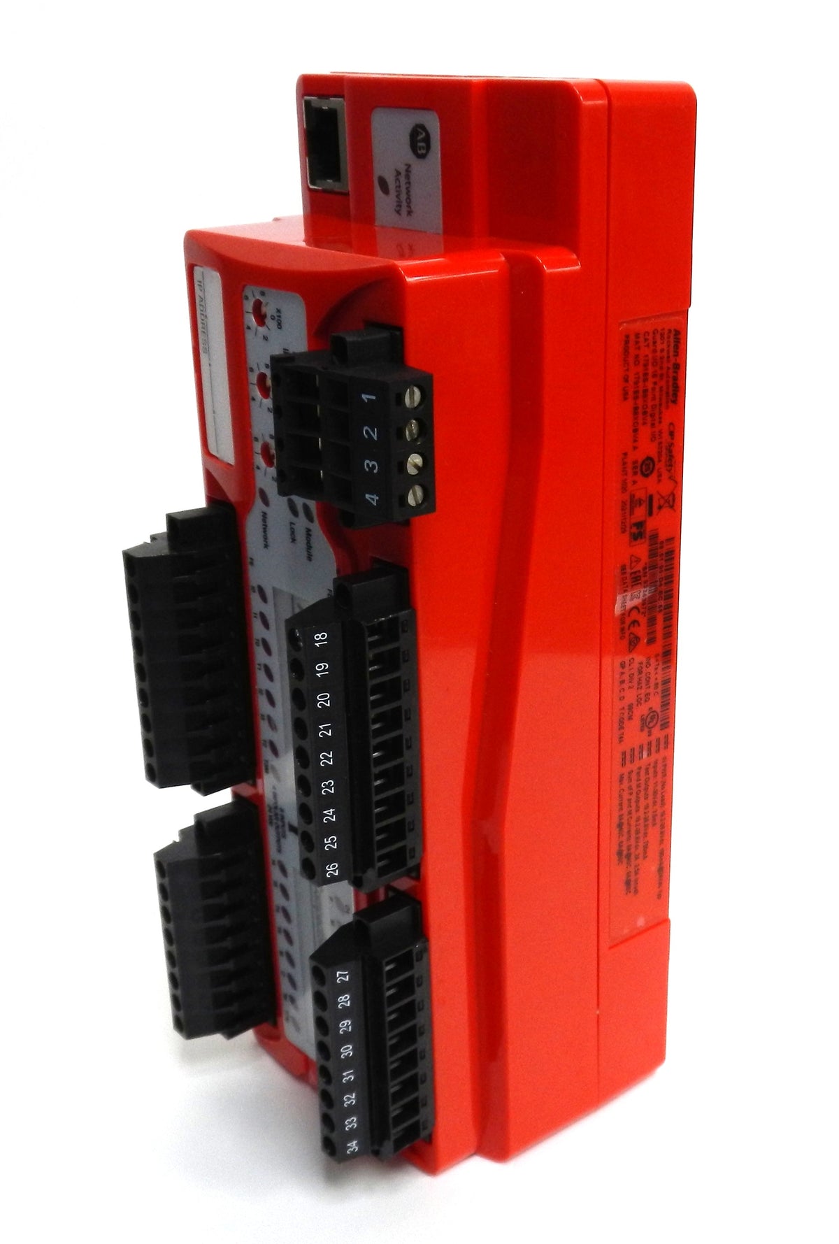 1791ES-IB8XOBV4 Allen-Bradley CompactBlock Guard I/O 8-Input 4-Output Safety Module 24VDC