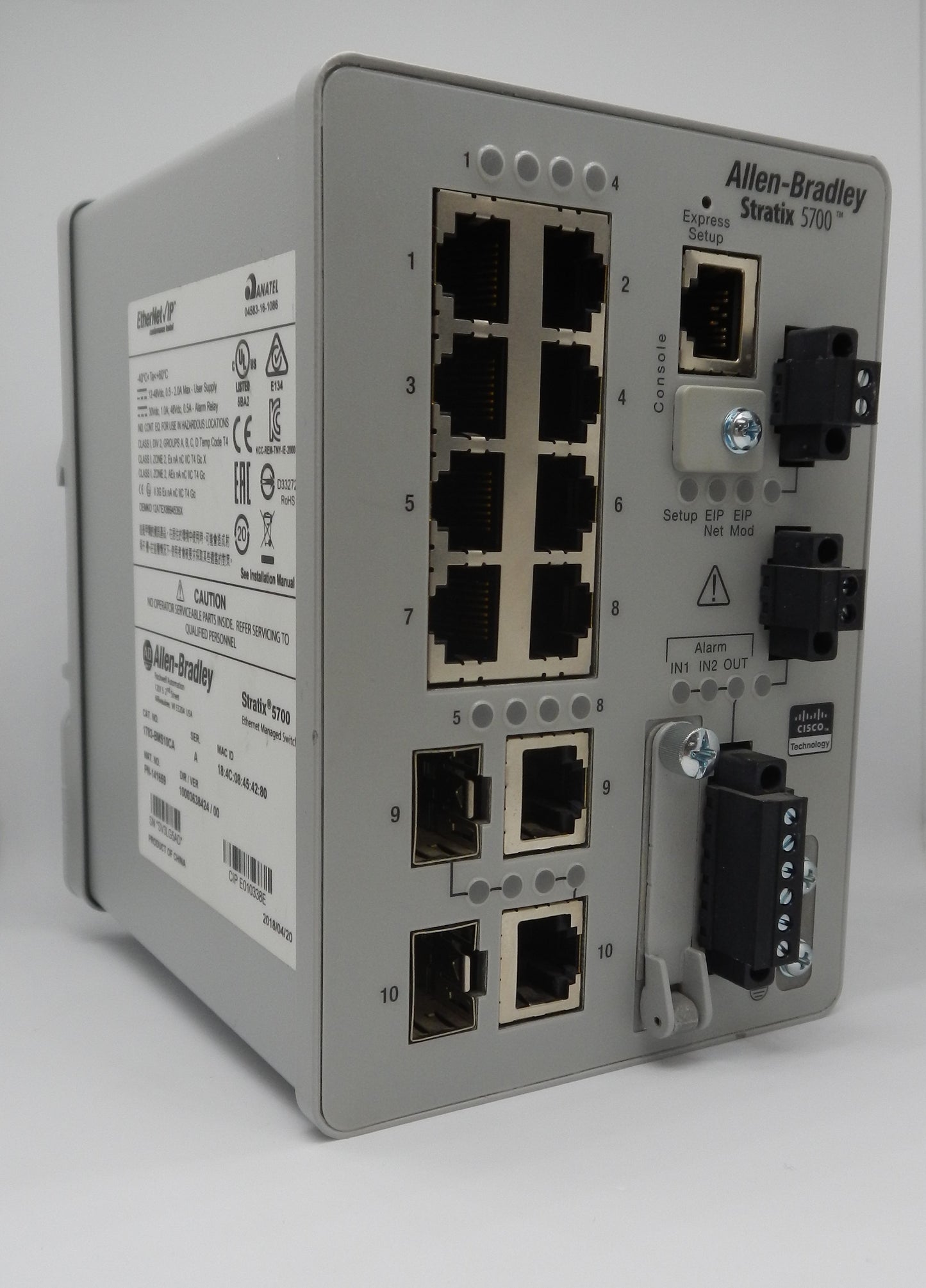 ALLEN-BRADLEY 1783-BMS10CA
