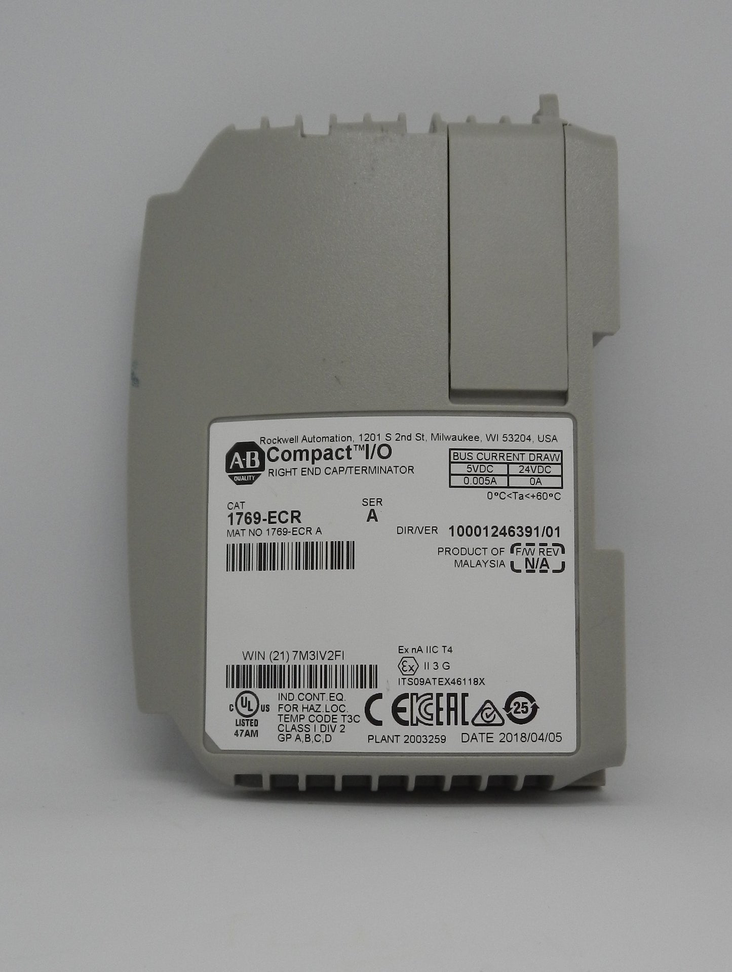 ALLEN-BRADLEY 1769-ECR