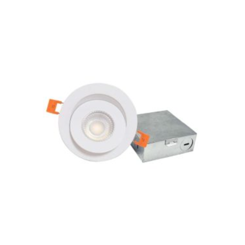 4" Gimbal Potlight LED Recessed Light with Junction Box