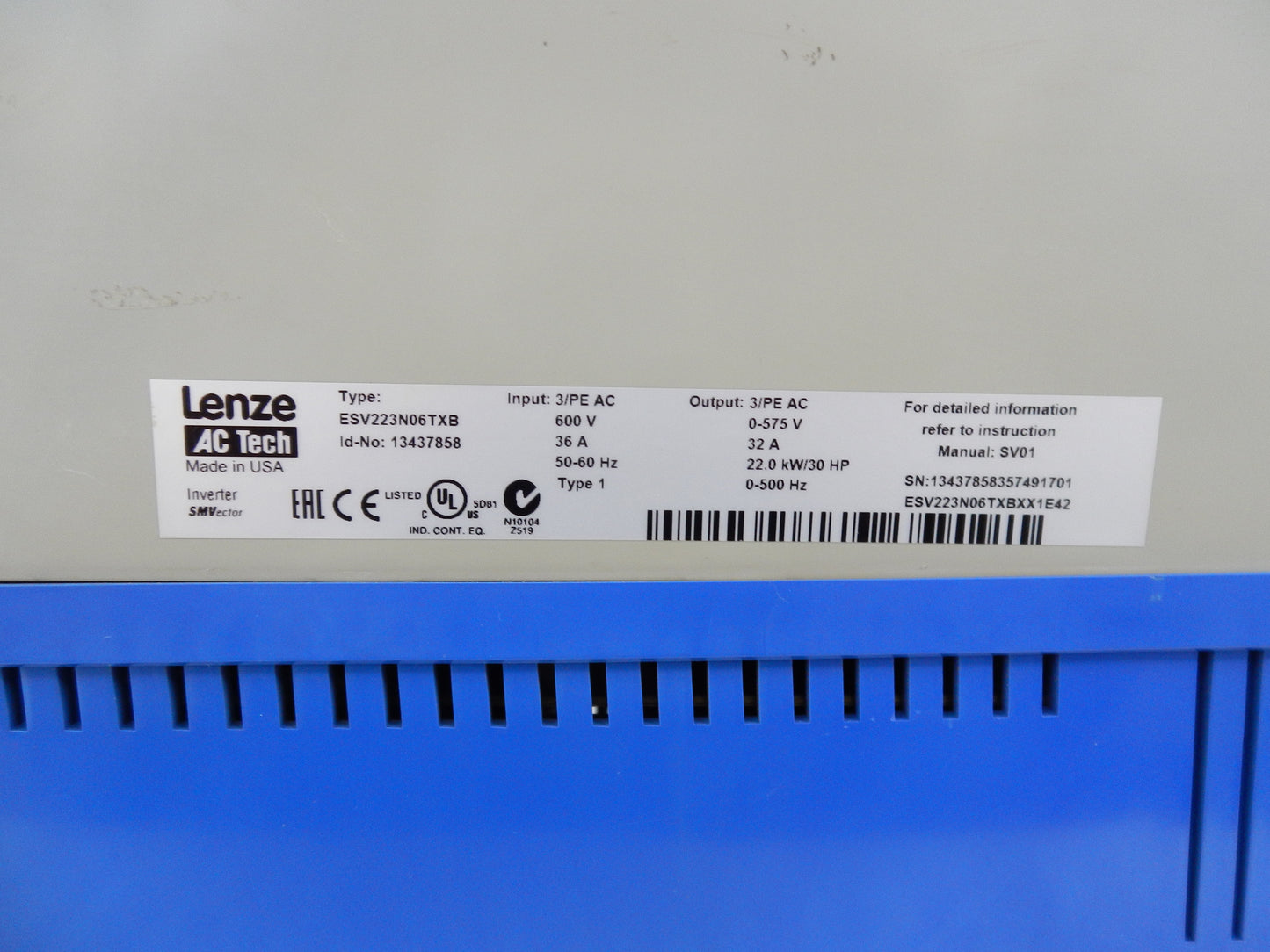 LENZE ESV223N06TXB