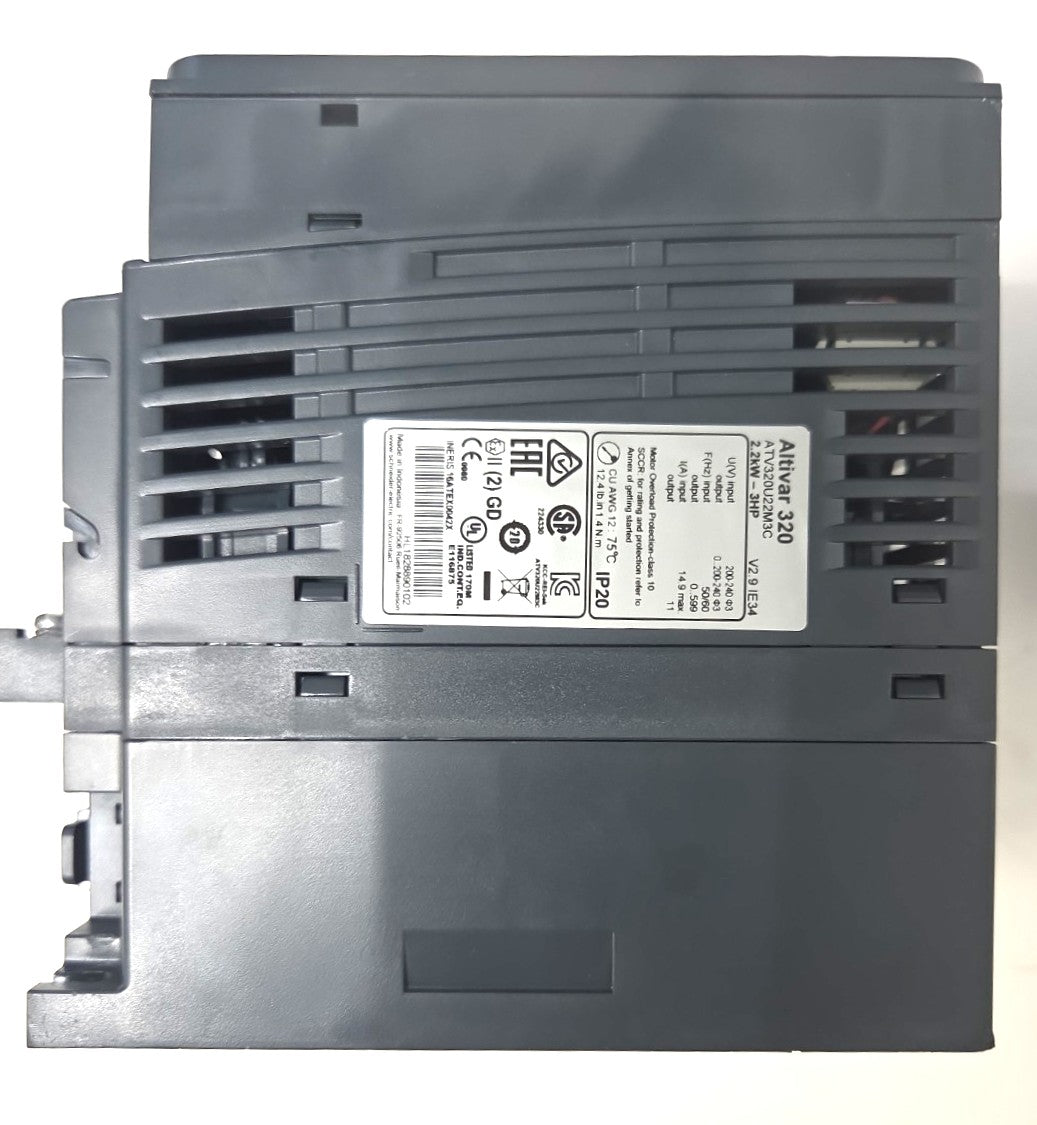 ATV320U02M3C Schneider Electric Altivar 320 Variable Speed Drive 0.25HP 240V 3 Phase