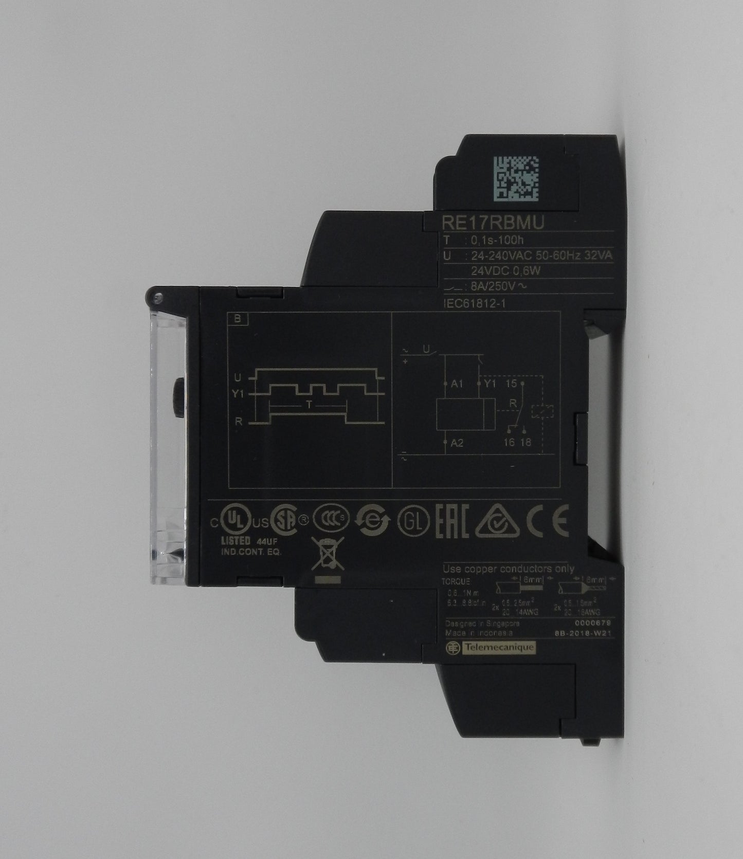 Schneider ZELIO - RE17RBMU