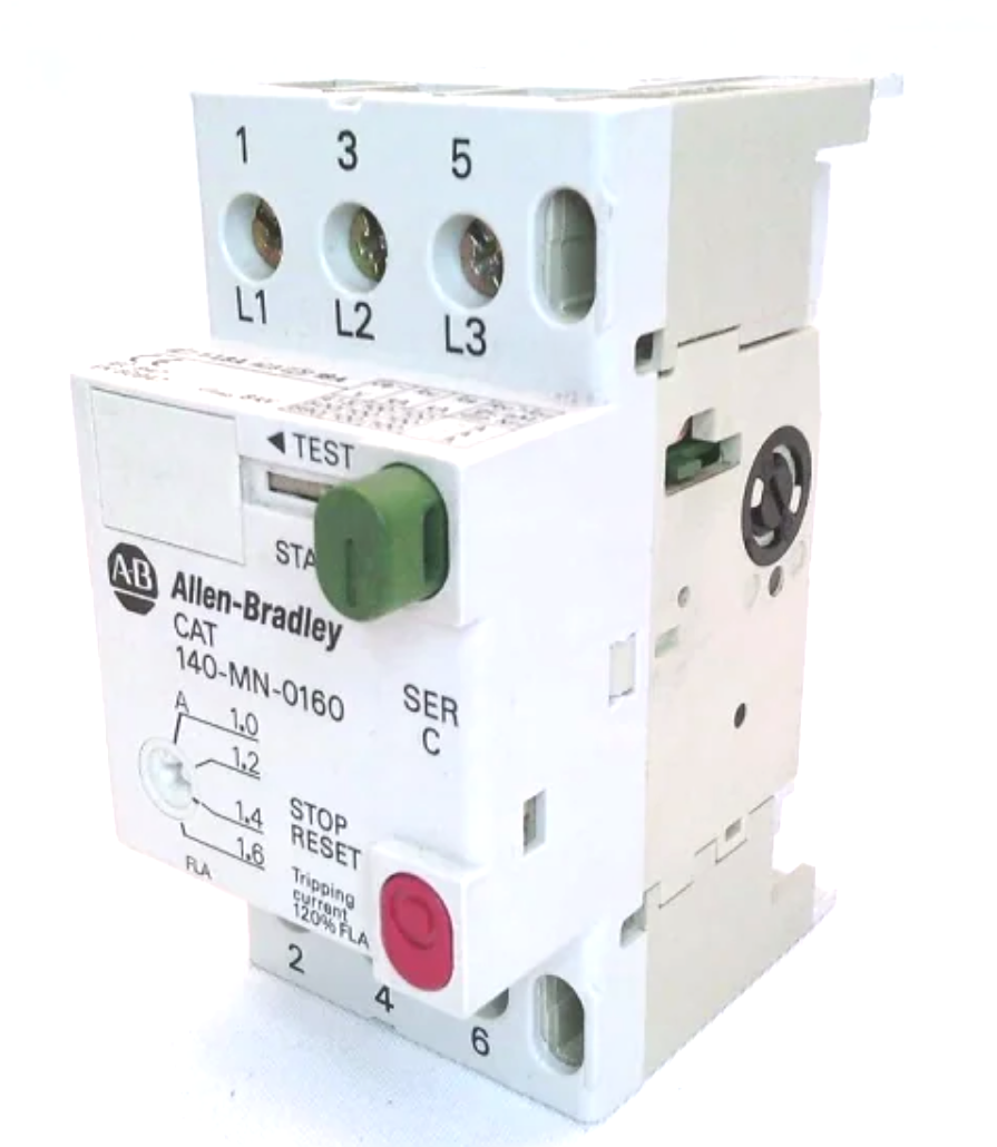 140-MN-0160 Allen-Bradley Manual Motor Starter 1–1.6A