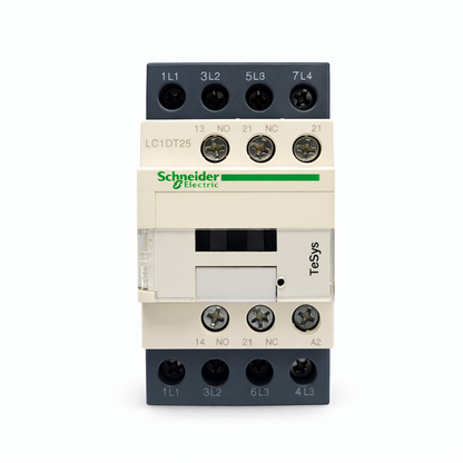 Schneider Electric LC1DT25 TeSys D Contactor 25A 3-Pole Motor Contactor 600V Industrial Control