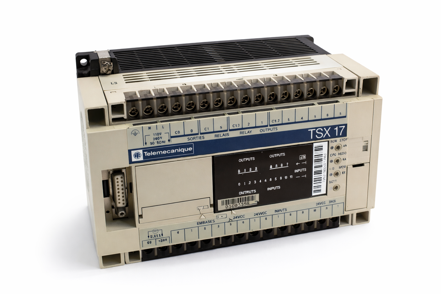 TSX17-12028 Telemecanique TSX17 PLC Controller 20 I/O Relay 110-240VAC