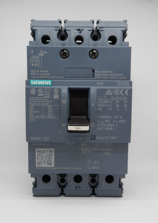 SIEMENS 3VA5160-4ED31-0AA0, SEAS