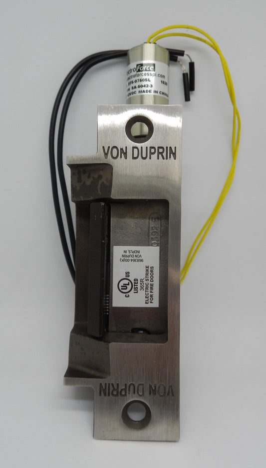 Von Duprin EFS-0750SL 12V Electric Strike Bright Brass