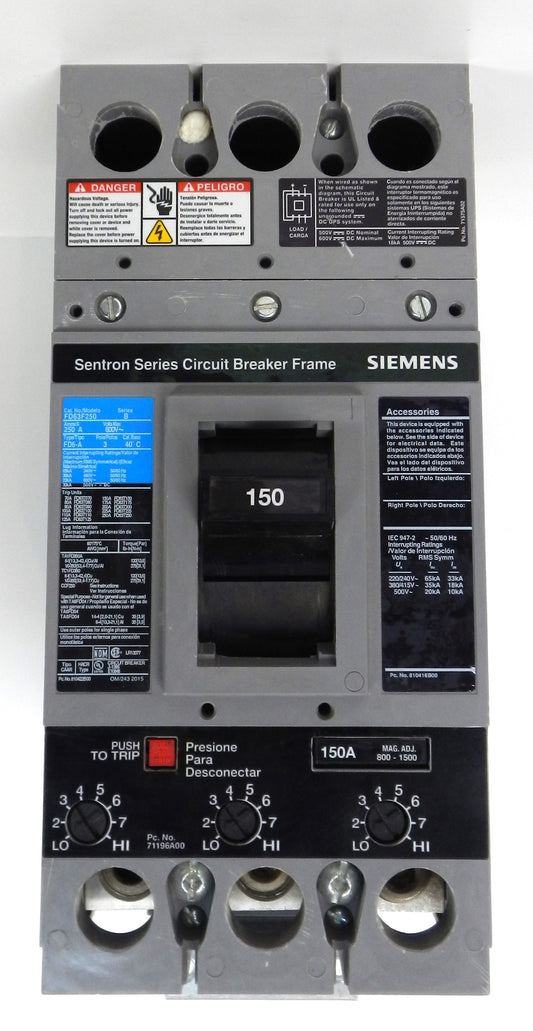 SIEMENS FD63F250