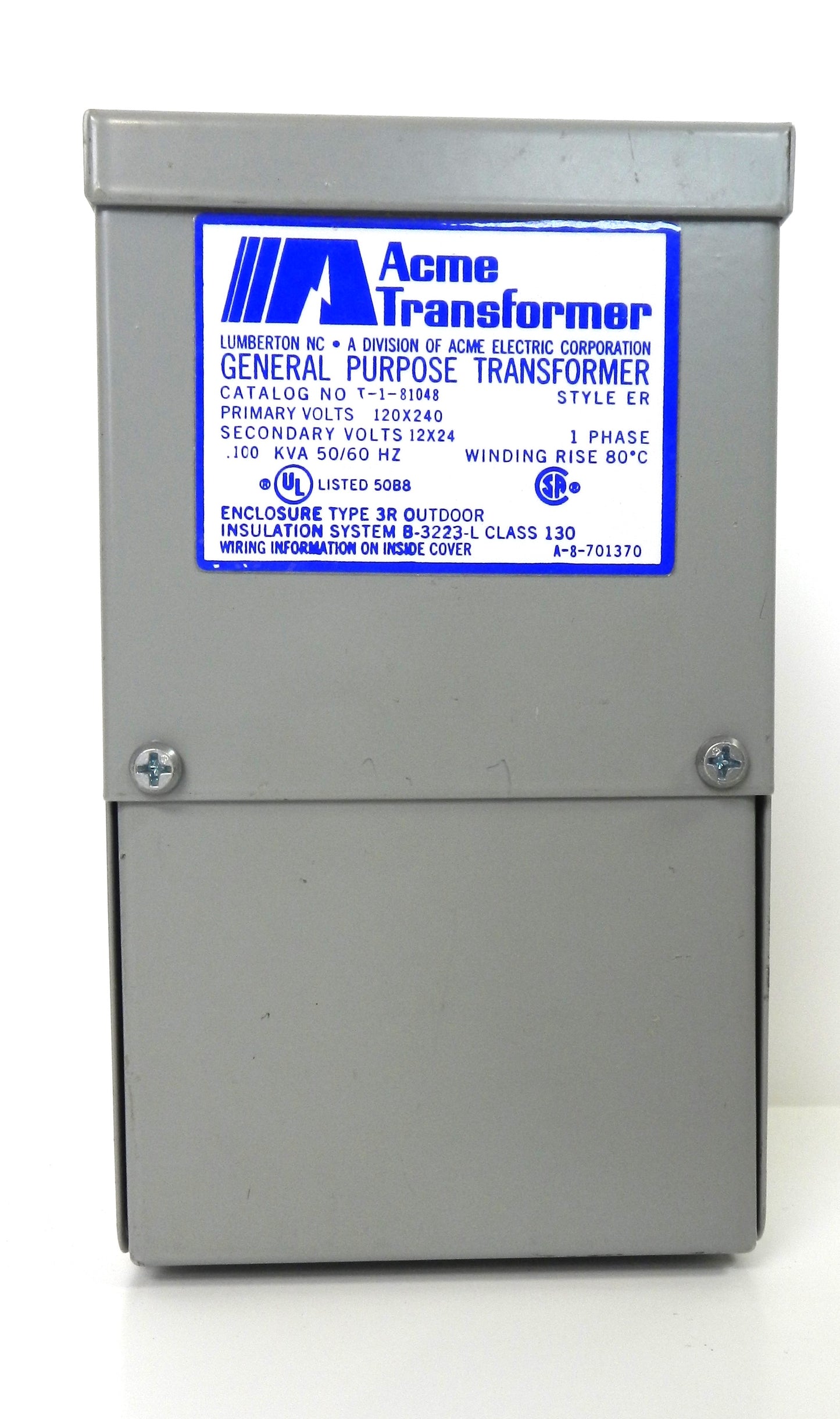 ACME T-1-81048 TRANSFORMER