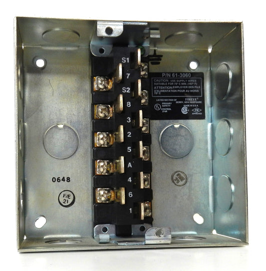 FIREYE CLOSED WIRING BASE 61-3060