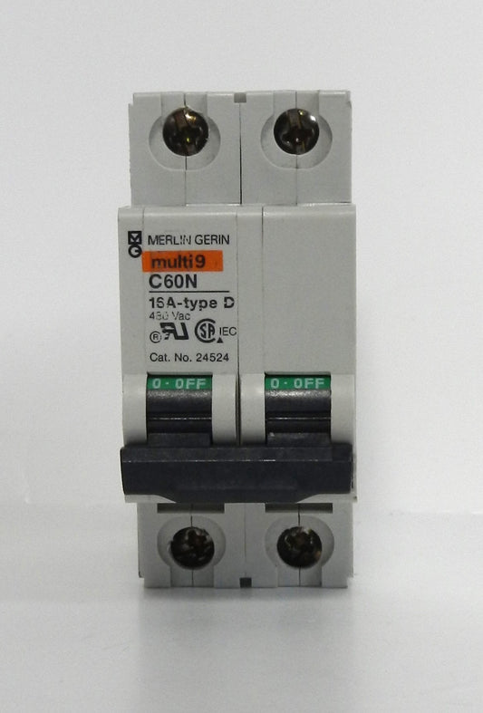 MERLIN GERIN C60N-2P-16A-D