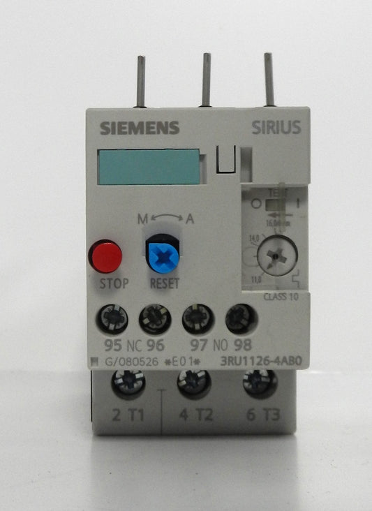 Siemens 3RU1126-4ABO