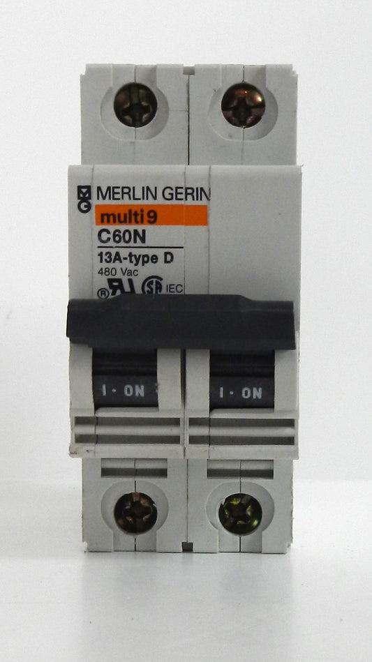 MERLIN GERIN C60N-2P-13A-D