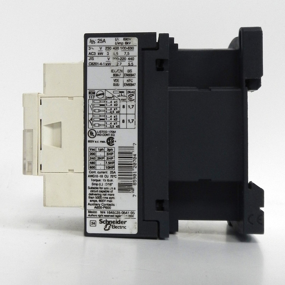 D12 Contactors R1 R3 R4 R2 TELEMECANIQUE SQUARE D LC1 D12 CONTACTOR – Sam Electrical Store