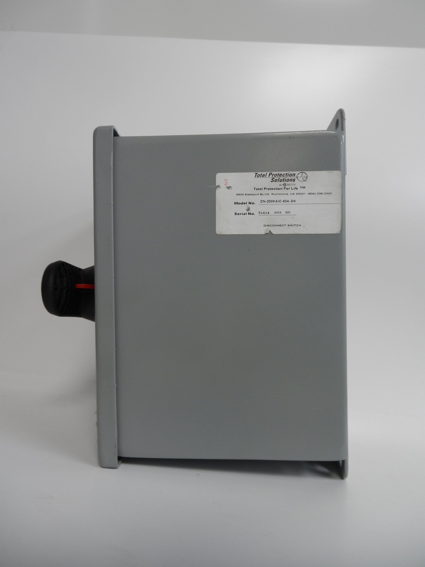 Total Protection Solutions DN-200KAIC-60A-3/4 Disconnect Switch