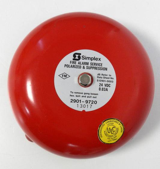 SIMPLEX 2901-9720 FIRE ALARM BELL