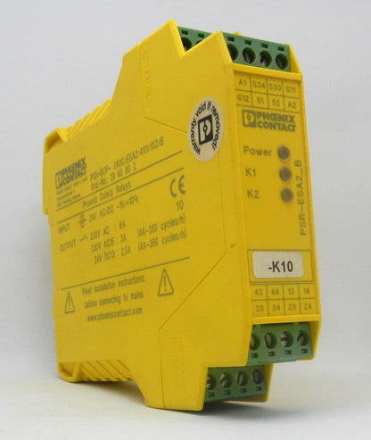 PHOENIX CONTACT PSR-SCP-24UC/ESA2/4X1/1X2/B SAFETY RELAY