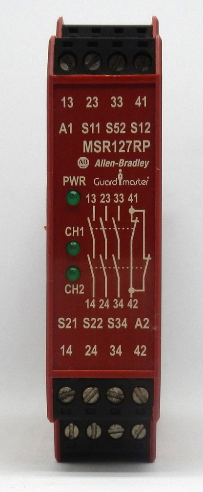 ALLEN BRADLEY MSR127RP 440RN23135 SERIES C SAFETY RELAY