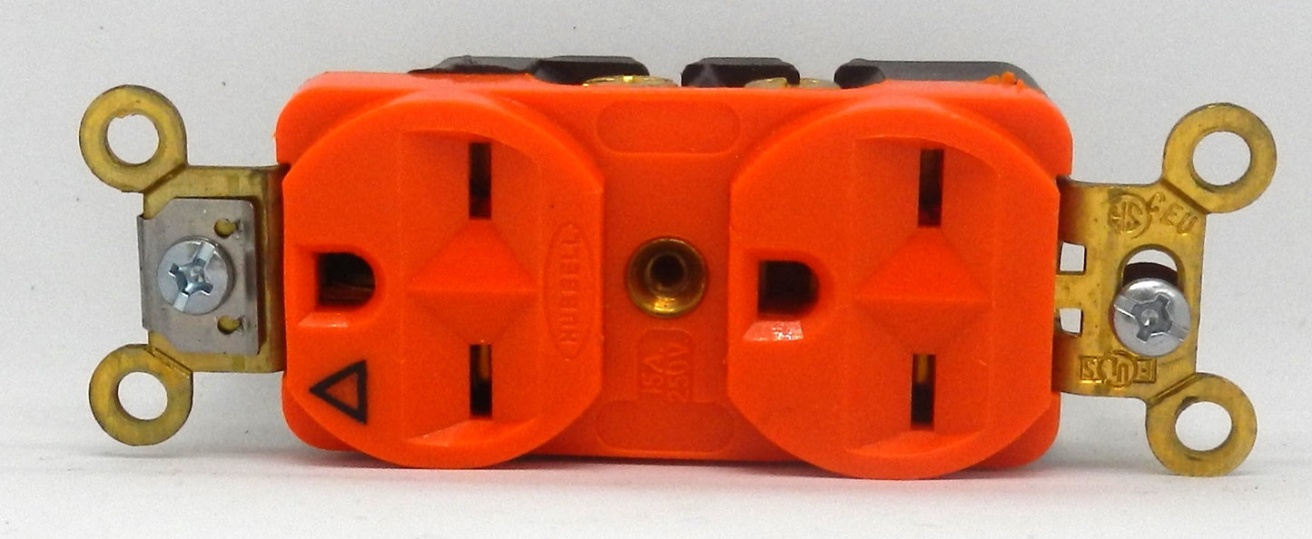 HUBBELL IG5662 DUPLEX RECEPTACLE