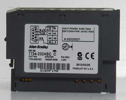 ALLEN-BRADLEY 1734-232ASC SERIAL INTERFACE MODULE