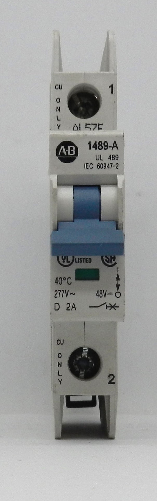 ALLEN-BRADLEY 1489-A1D020  MINIATURE CIRCUIT BREAKER