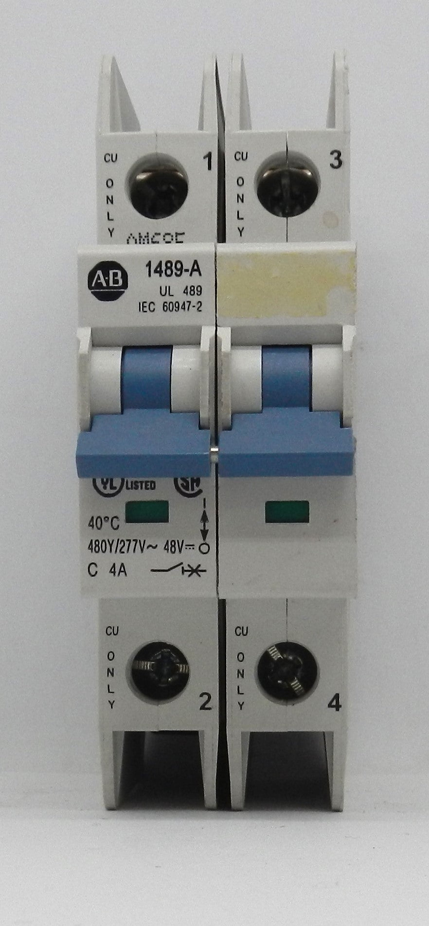 ALLEN-BRADLEY 1489-A2C040  MINIATURE CIRCUIT BREAKER