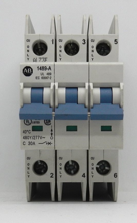 ALLEN-BRADLEY 1489-A3C300 MINIATURE CIRCUIT BREAKER