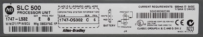 ALLEN-BRADLEY 1747-L532  PROCESSOR MODULE