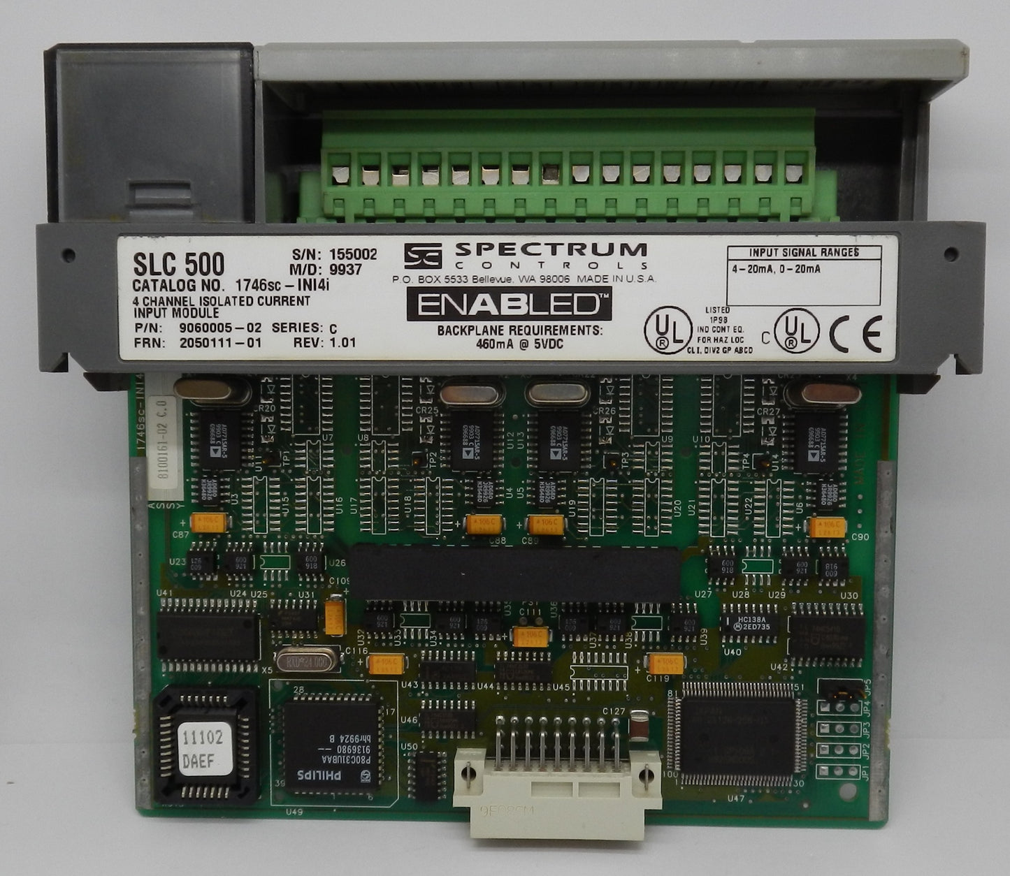 ALLEN-BRADLEY 1746SC-INI4I ANALOGUE INPUT MODULE