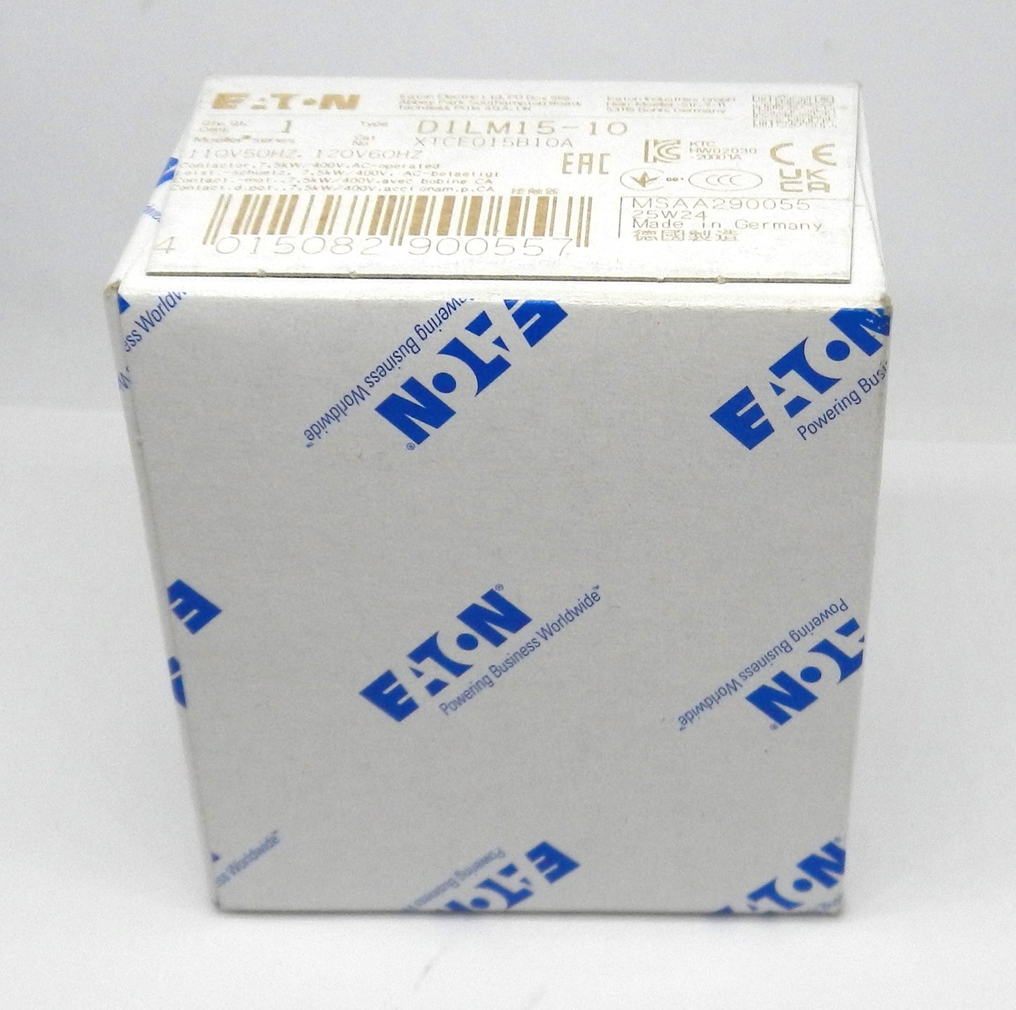 EATON XTCE015B10A CONTACTOR