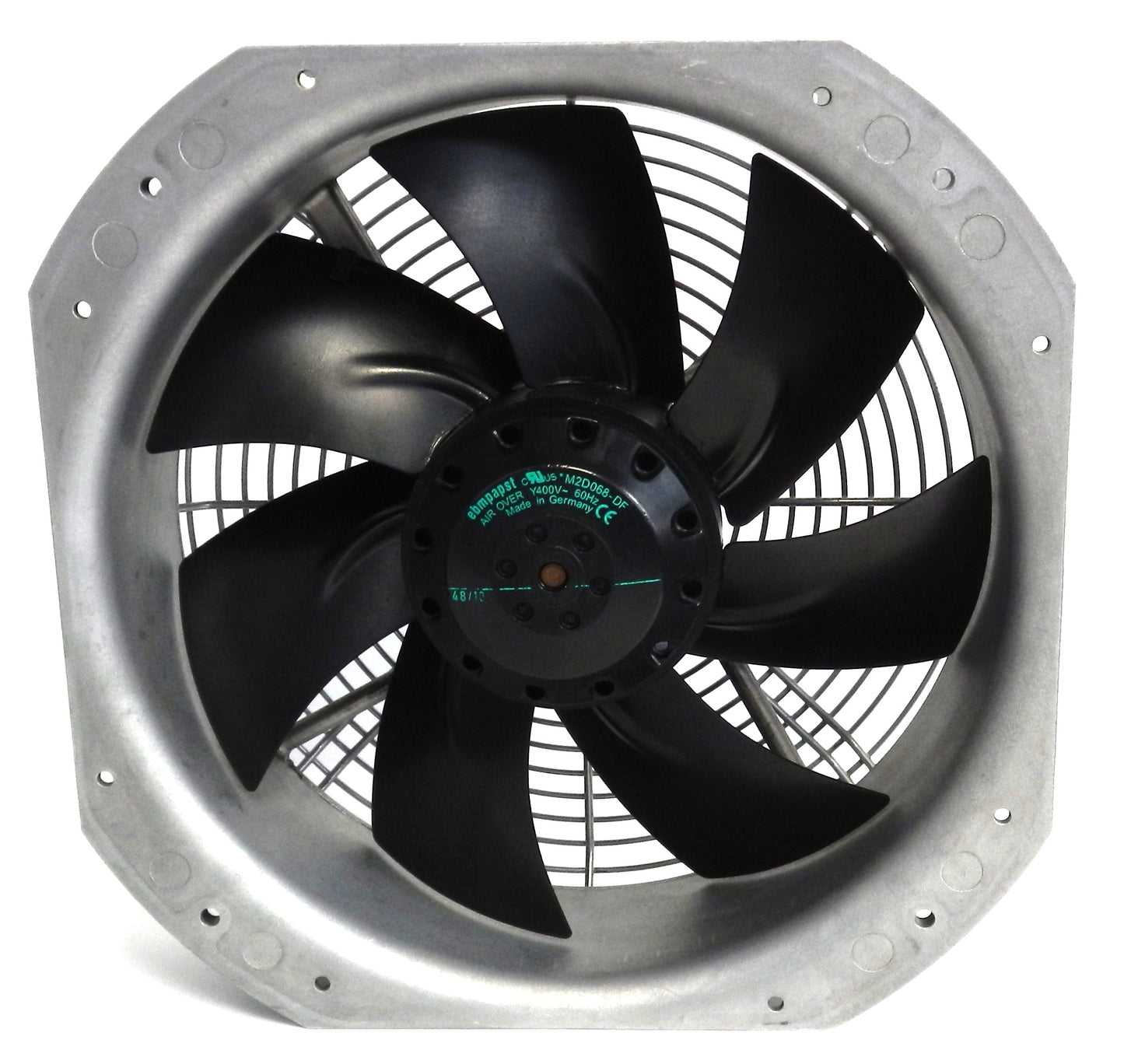 EBM PAPST W2D250-HJ02-07 AXIAL FAN WITH WALL RING