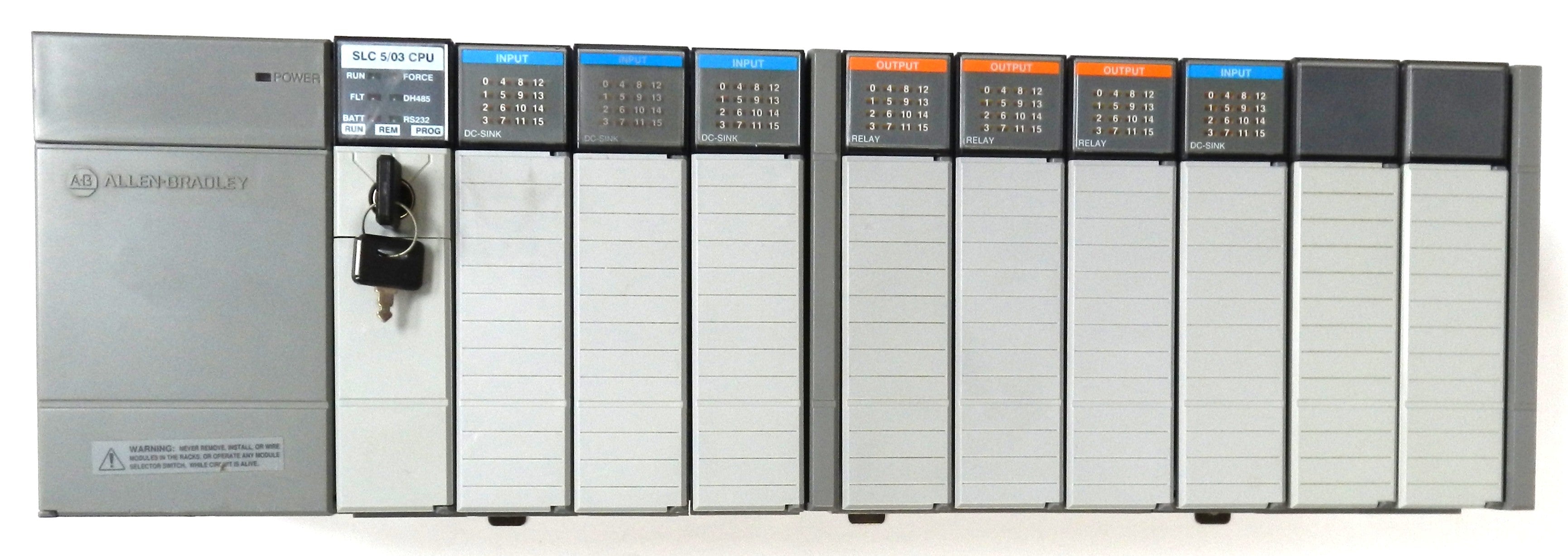 AB ALLEN-BRADLEY full Rack 10 slots – Sam Electrical Store