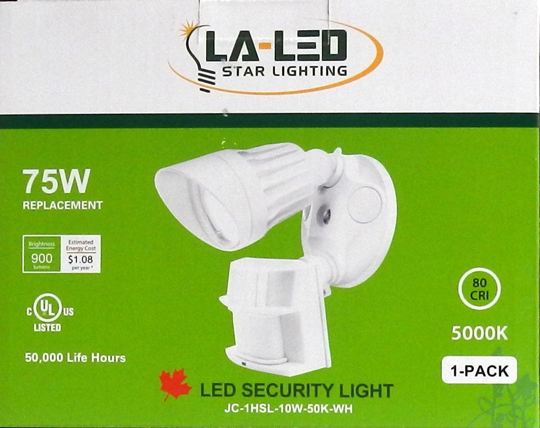 Jenco LED Security sensor light with 1 head