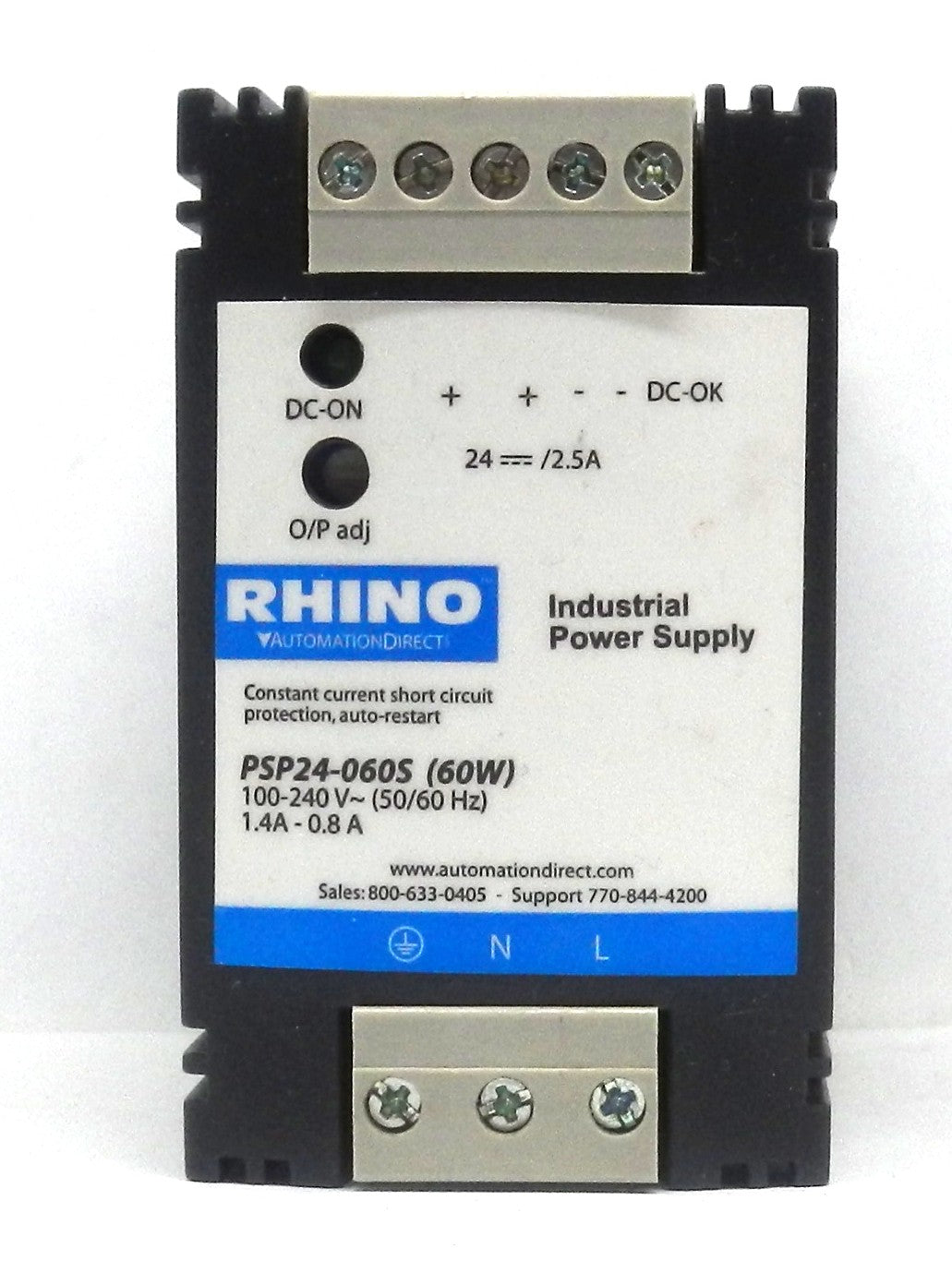 RHINO PSP24-060S SWITCHING POWER SUPPLY