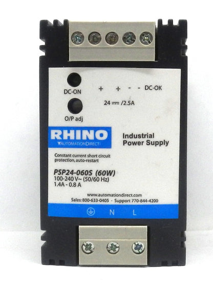 RHINO PSP24-060S SWITCHING POWER SUPPLY