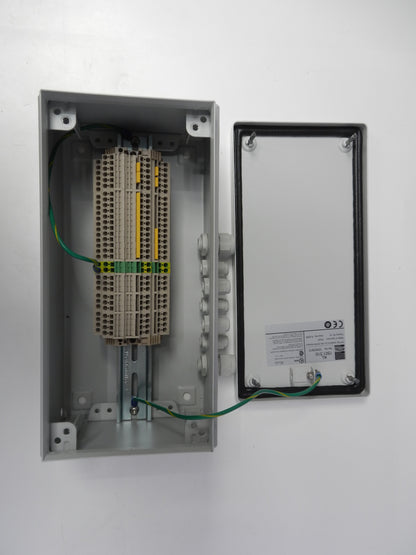 Rittal KL1501.510 Industrial Control Enclosure With Terminal Blocks & DIN Rail