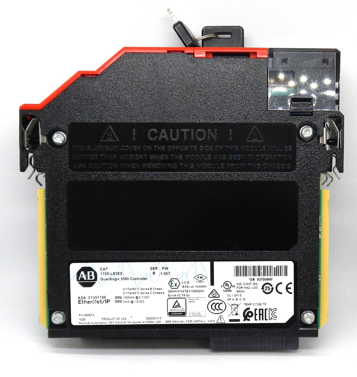 1756-L83ES Allen-Bradley GuardLogix 5580 Safety Controller 10MB Ethernet/IP