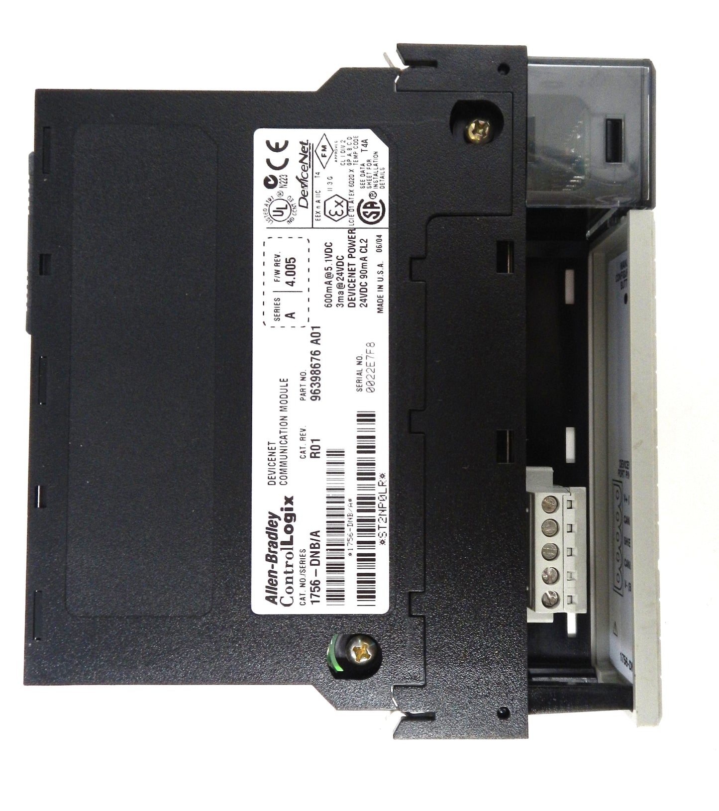 Allen-Bradley 1756-DNB ControlLogix DeviceNet Scanner Module