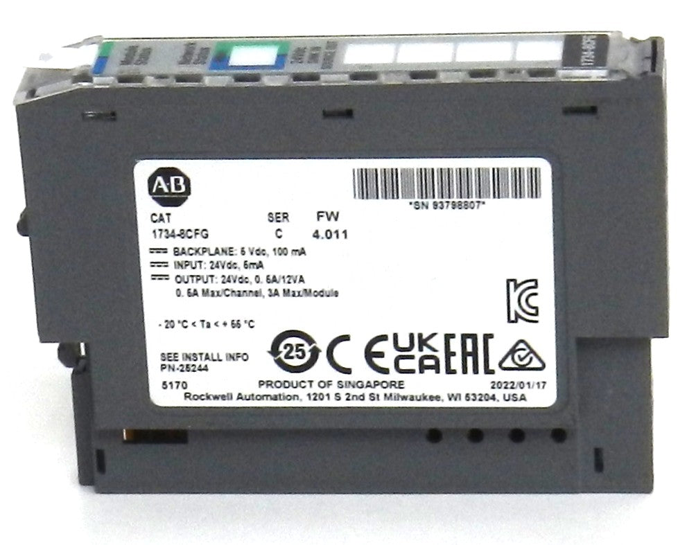 Allen-Bradley 1734-8CFG POINT I/O 8-Channel Configurable Input Module