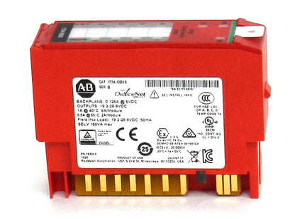 Allen-Bradley 1734-OB8S POINT Guard I/O 8-Point Safety Digital Output Module 24V DC