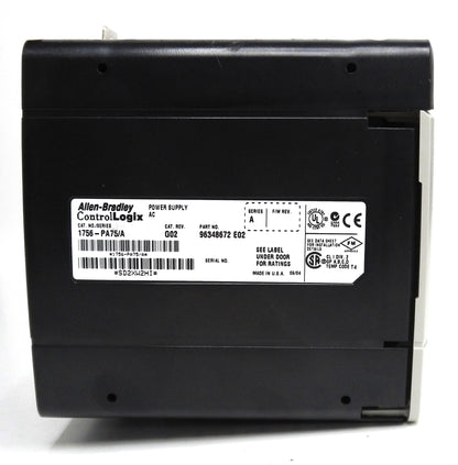 Allen-Bradley 1756-PA75 ControlLogix AC Power Supply Module