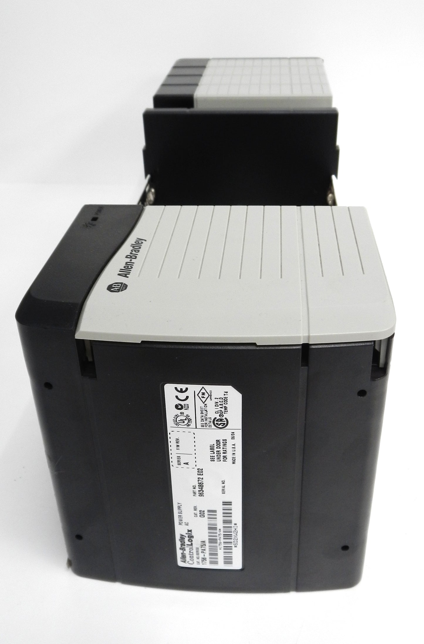 Allen-Bradley 1756-PA75 ControlLogix AC Power Supply Module