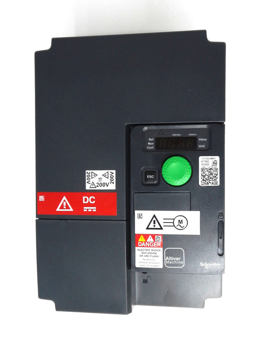 Schneider Electric ATV320U55M3C Altivar 320 VFD – 7.5HP, 200–240V, 3-Phase AC Drive