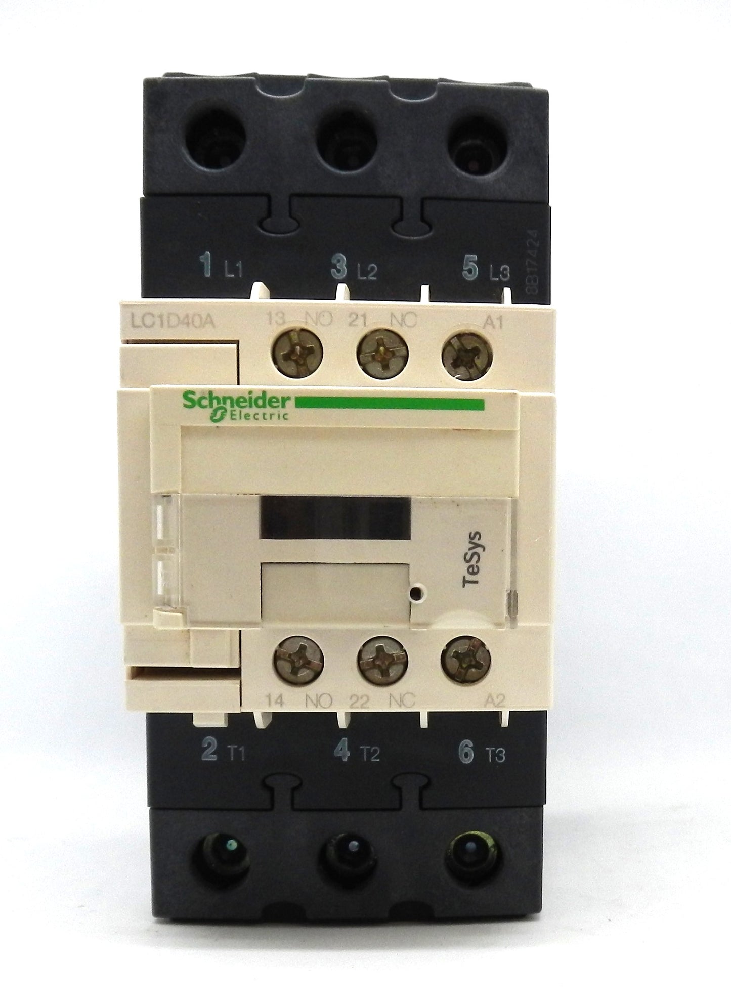 Schneider Electric LC1D40A TeSys D Contactor 40A 3-Pole Motor Contactor 600V Industrial Control