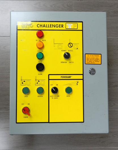 Poweramp Challenger Dock Leveler Control Panel 230V 3 Phase 115V Control Powerhook System 60Hz